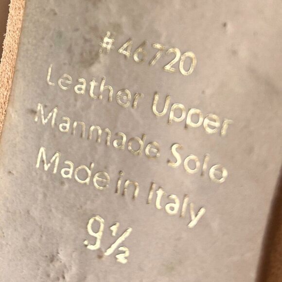 Garnet Hill Adrian Pointed Ballet Flats in yellow - Picture 6 of 6